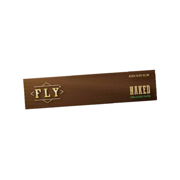 Fly Naked Brown Papir King Size Slim