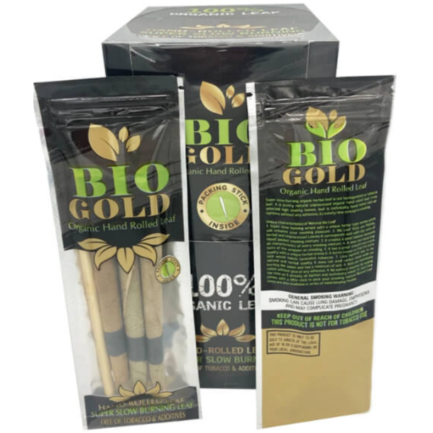 Bio gold frdigrullet palmeblade 3 stk 