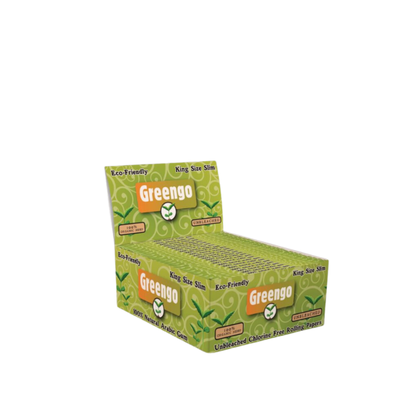 Greengo organic hemp king size slim