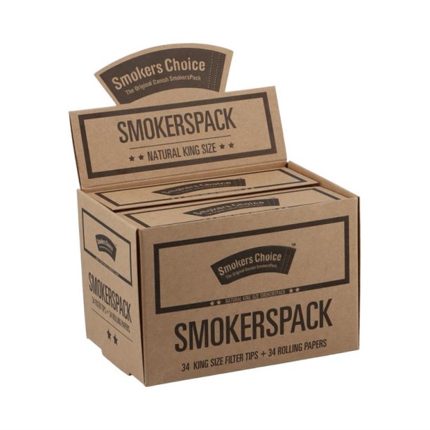 Smokers Choice Natural King Size Smokerspack
